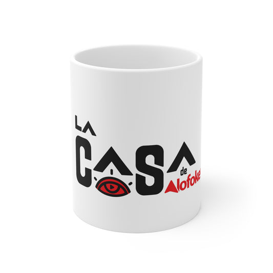 WHITE MUG - LA CASA DE ALOFOKE
