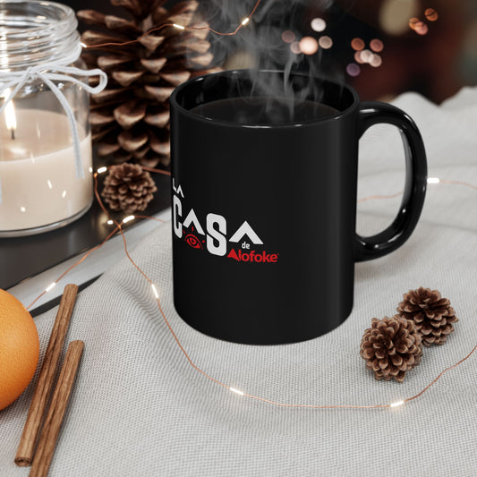 BLACK MUG LA CASA DE ALOFOKE